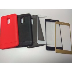 Kit Carbono Protector Xiaomi Redmi Note 4x + Cubre 100% (Entrega Inmediata)