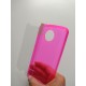 Kit Protector Silicona Rosado + Vidrio Motorola G5s Plus (Entrega Inmediata)