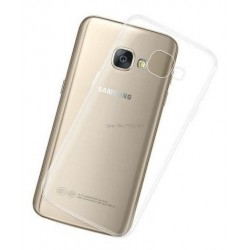 Kit Protector Slim Samsung Galaxy A3 (2017) + Curvo Dorado (Entrega Inmediata)