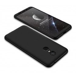 Funda Protector 360 Xiaomi Redmi 5 Plus Negro + Vidrio (Entrega Inmediata)