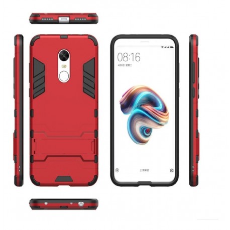 Estuche Funda Protector Antiimpacto Xiaomi Redmi 5 Plus Rojo (Entrega Inmediata)