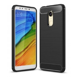 Estuche Fibra Carbono Original Xiaomi Redmi 5 Plus Negro (Entrega Inmediata)