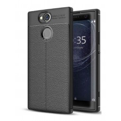 Estuche Original Tipo Cuero Sony Xperia Xa2 Ultra Negro (Entrega Inmediata)