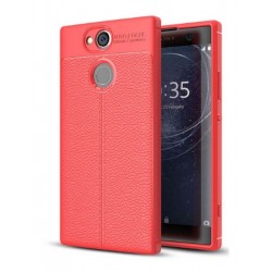 Estuche Original Tipo Cuero Sony Xperia Xa2 Ultra Rojo (Entrega Inmediata)