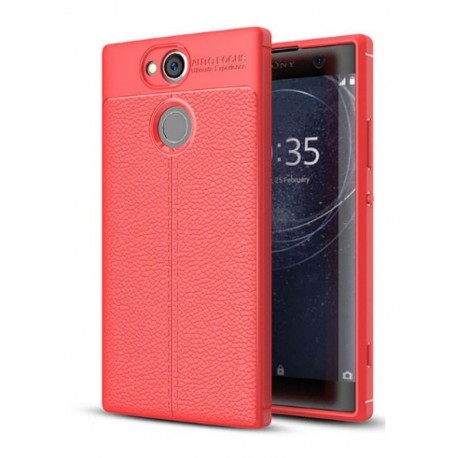 Estuche Original Tipo Cuero Sony Xperia Xa2 Ultra Rojo (Entrega Inmediata)