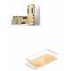 Kit Anti Impacto Dorado + Vidrio Dorado Xiaomi Redmi 5a (Entrega Inmediata)