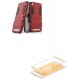 Kit Anti Impacto Rojo + Vidrio Dorado Xiaomi Redmi 5a (Entrega Inmediata)