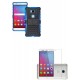 Kit Estuche Armadura Azul + Vidrio Plano Huawei Gr5 (Entrega Inmediata)