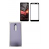 Kit Funda Protector Antiimpacto Rígida Nokia 5.1 + Vidrio 6d (Entrega Inmediata)