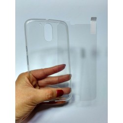 Kit Protector Motorola Moto G4 / G4 Plus + Vidrio Templado (Entrega Inmediata)