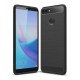 Protector Fibra Carbono Original Huawei Y9 2018 Negro (Entrega Inmediata)
