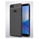 Protector Funda Original Tpu Cuero L Huawei Y9 2018 Negro (Entrega Inmediata)