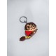 Harry Potter Llavero 3 D Harry En Escoba Pvc Flexible (Entrega Inmediata)