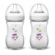 Avent Tetero Biberon Natural 9oz 260ml 1m+ Hipopotamo X2 Und (Entrega Inmediata)