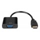 Cable Adaptador Convertidor Hdmi A Vga Estándar Análogo (Entrega Inmediata)