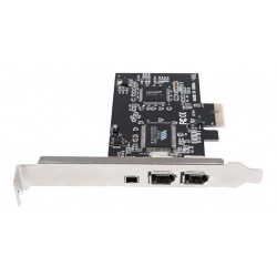 Tarjeta Firewire Pci Express 1x Ieee 1394 400 Mbs 4 Y 6 Pin (Entrega Inmediata)