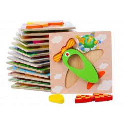 Rompecabezas Didácticos 3d Dibujos (Entrega Inmediata)