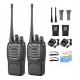 Radio Walkie Talkie Baofeng Bf-888s Uhf X2 Bateria 2800m Ah (Entrega Inmediata)