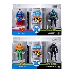 Juguete Muñeco Figura Accion Heroe Superman Dc Comics Set X2 (Entrega Inmediata)