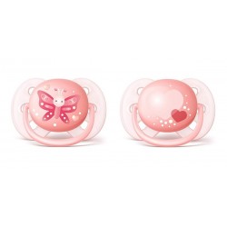 Chupos Entretencion Para Bebe Avent X2 Und 0-6 Y 6-18 Meses (Entrega Inmediata)