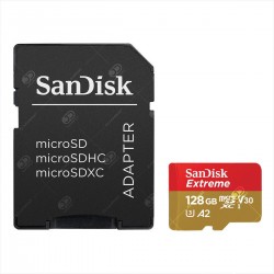 Sandisk Extreme, Tarjeta Micro Sdxc 128gb, C10/u3/a2/160mbs (Entrega Inmediata)