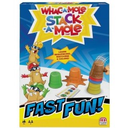 Juego De Mesa Whacamole Viajero Fast Fun Mattel Original (Entrega Inmediata)