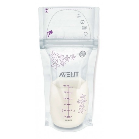 Bolsas Avent Para Leche Materna 6 Onz X25 (Entrega Inmediata)