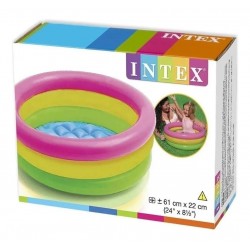 Piscina Inflable 200 Pelotas Intex 114cm Plástico Agua (Entrega Inmediata)