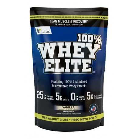 100% Whey Elite 2 Lbs Vitanas Whey Gold 2lb Libras Proteína (Entrega Inmediata)