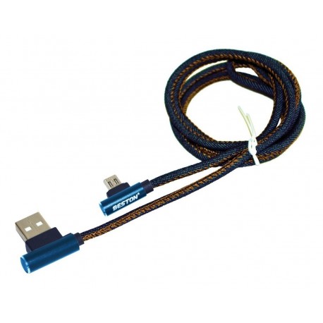 Cable Datos Carga Usb A Micro Usb, Beston Bst-w218, 2 Metros (Entrega Inmediata)