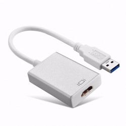 Convertidor Usb 3.0 A Hdmi + Obsequio Cable Hdmi (Entrega Inmediata)