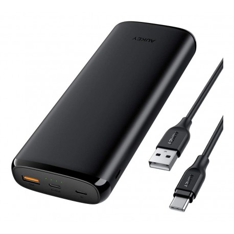 Bateria Externa Aukey 20000 Mah Power Bank Cargador Pb-y23 (Entrega Inmediata)