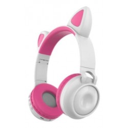 Diadema Audifonos Bluetooth De Gato Recargable (Entrega Inmediata)