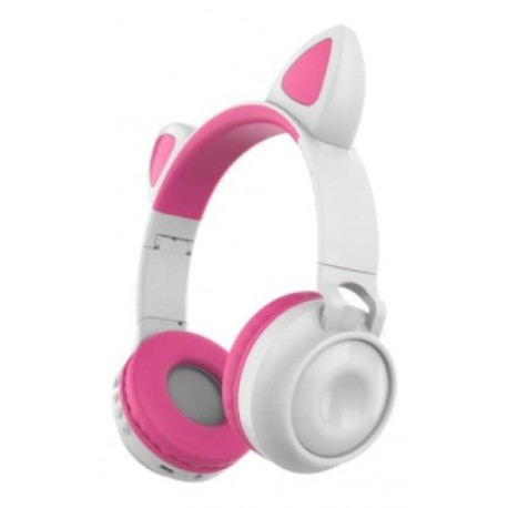 Diadema Audifonos Bluetooth De Gato Recargable (Entrega Inmediata)