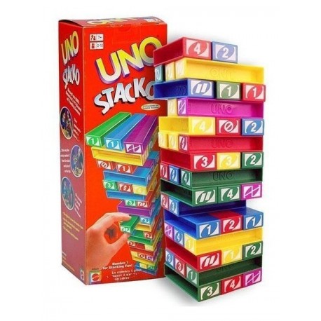 Uno Juego Familiar Stacko Jenga Orginal Entrega Inmediata (Entrega Inmediata)