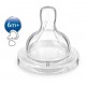 Chupos Tetinas Teteros Avent Classic Flujos Espesos 6m+ X2 (Entrega Inmediata)