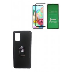 Kit Protector Armadura Antiimpacto Samsung A71 + Ceramico (Entrega Inmediata)