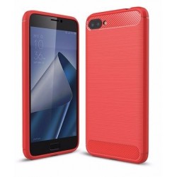 Kit Total Fibra Zenfone 4 Max Zc554kl Rojo + Vidrio Blanco (Entrega Inmediata)