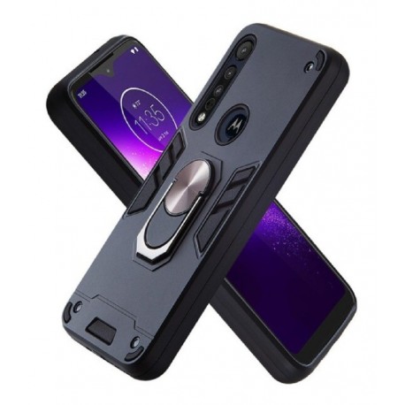 Funda Protector Armadura Ring Case Premium Motorola G8 Plus (Entrega Inmediata)