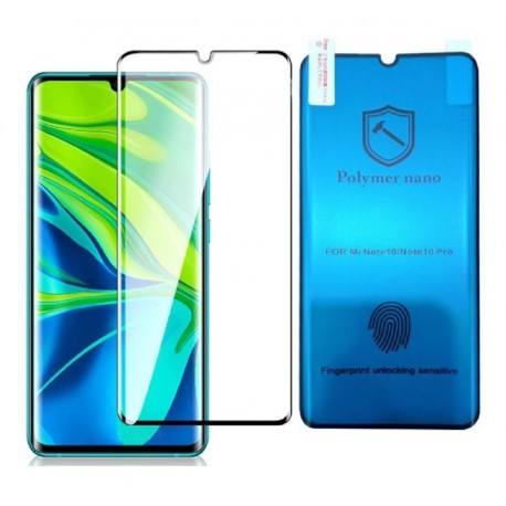 Protector Pantalla Full Cover No Vidrio Xiaomi Note 10 Pro (Entrega Inmediata)
