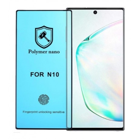 Protector Pantalla Polymer No Vidrio Samsung Note 10 Pro (Entrega Inmediata)