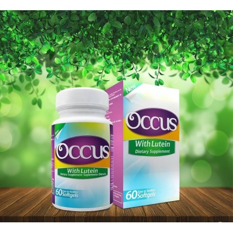 Occus Con Luteina X60 Capsulas Healthy America (Entrega Inmediata)