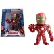 Figura Metal Avengers Iro Man Capitán América Hulk Spiderma (Entrega Inmediata)