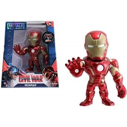 Figura Metal Avengers Iro Man Capitán América Hulk Spiderma (Entrega Inmediata)