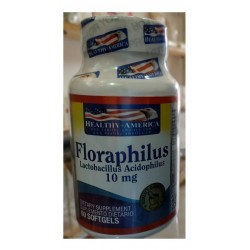 Floraphilus 10 Mg Lactobacillus Acidophilus X 60soft Healthy (Entrega Inmediata)