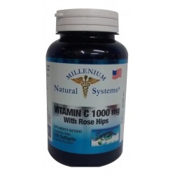 Vitamina C 1000mg Rose Hips Petalos X100 (Entrega Inmediata)