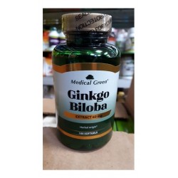 Ginkgo Biloba 60mg X100 Softgel Medical Green (Entrega Inmediata)