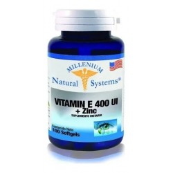 Vit E 400 Zinc 100 Sg Natural System (Entrega Inmediata)
