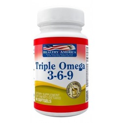 Suplemento Dietario Triple Omega 3-6-9 De 60 Softgels (Entrega Inmediata)