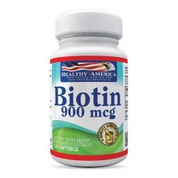 Biotina Americana X 120 Softgels Healthy America (Entrega Inmediata)